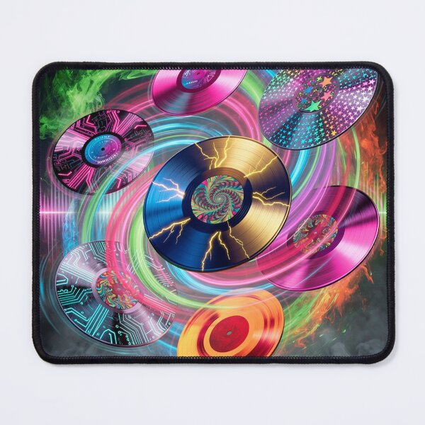 Item preview, Colorful record swirl designed and sold by Projektbro.
