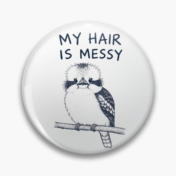 Item preview, Bad Feather Day Vintage Bird Illustration designed and sold by bosamji.