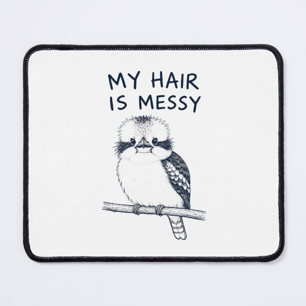 Item preview, Bad Feather Day Vintage Bird Illustration designed and sold by bosamji.