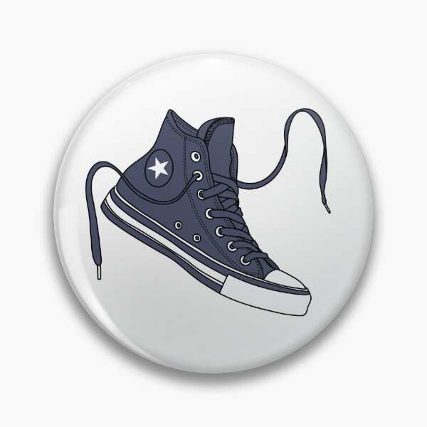 Item preview, Crown blue high tops designed and sold by MickeyEdwards.