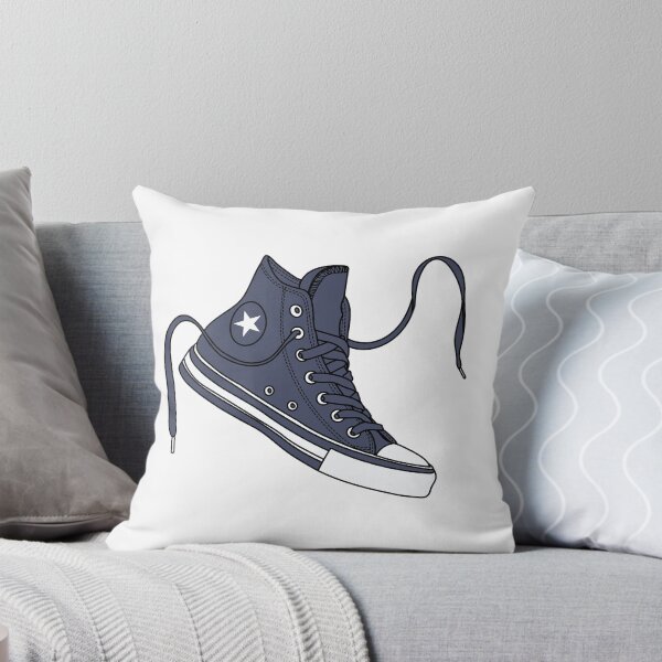 Item preview, Crown blue high tops designed and sold by MickeyEdwards.