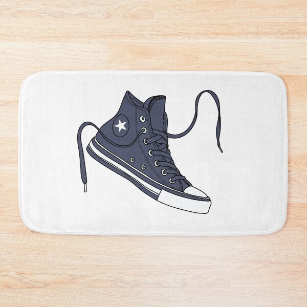 Item preview, Crown blue high tops designed and sold by MickeyEdwards.