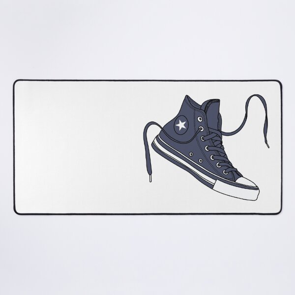 Item preview, Crown blue high tops designed and sold by MickeyEdwards.