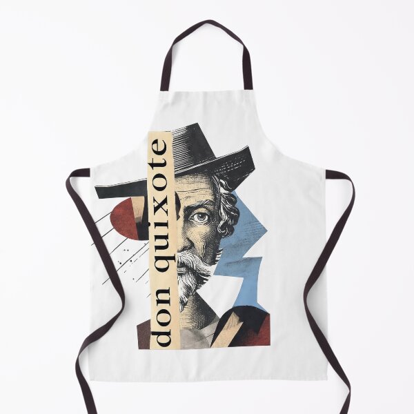 Item preview, Don Quixote – Cervantes | Literary Collage Portrait Art Print | Classic Novel Poster designed and sold by OzzFrequency.