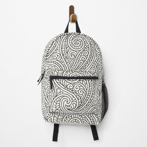 Item preview, Elegant Zen Doodle Abstract Pattern designed and sold by Sybille-Yates.