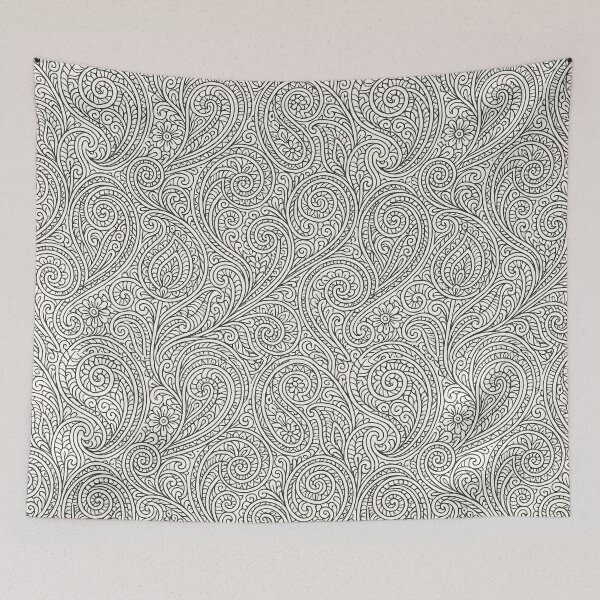Item preview, Elegant Zen Doodle Abstract Pattern designed and sold by Sybille-Yates.