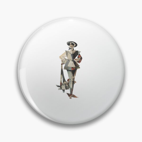 Item preview, Don Quixote – Cervantes | Literary Collage Portrait Art Print | Classic Novel Poster designed and sold by OzzFrequency.