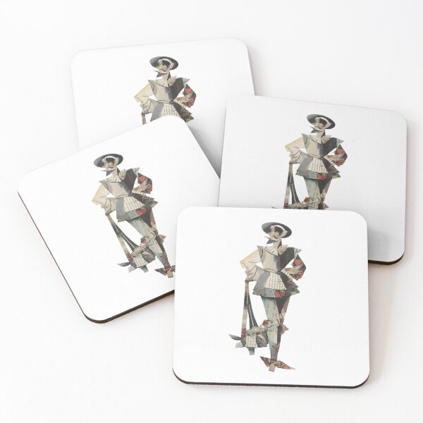 Item preview, Don Quixote – Cervantes | Literary Collage Portrait Art Print | Classic Novel Poster designed and sold by OzzFrequency.