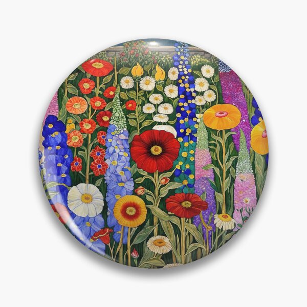 Item preview, Gustav Klimt Flower Garden designed and sold by maniacfitness.
