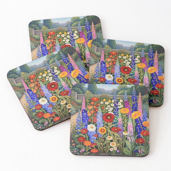 Item preview, Gustav Klimt Flower Garden designed and sold by maniacfitness.