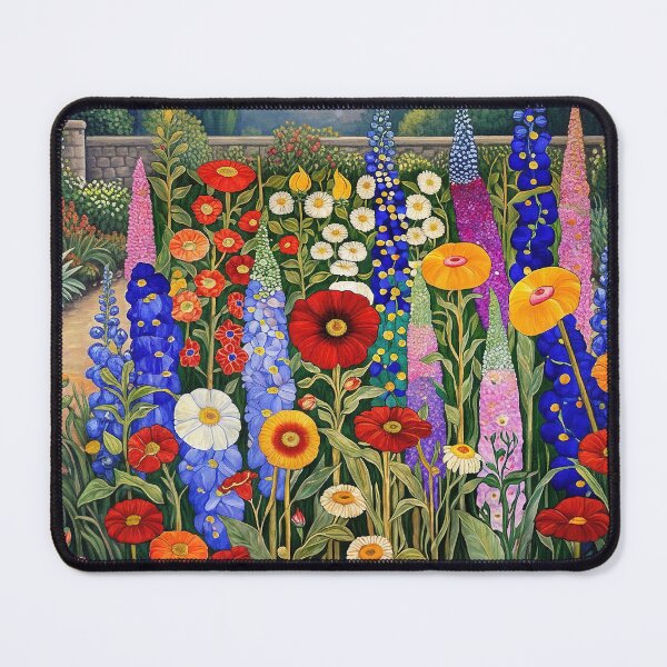 Item preview, Gustav Klimt Flower Garden designed and sold by maniacfitness.