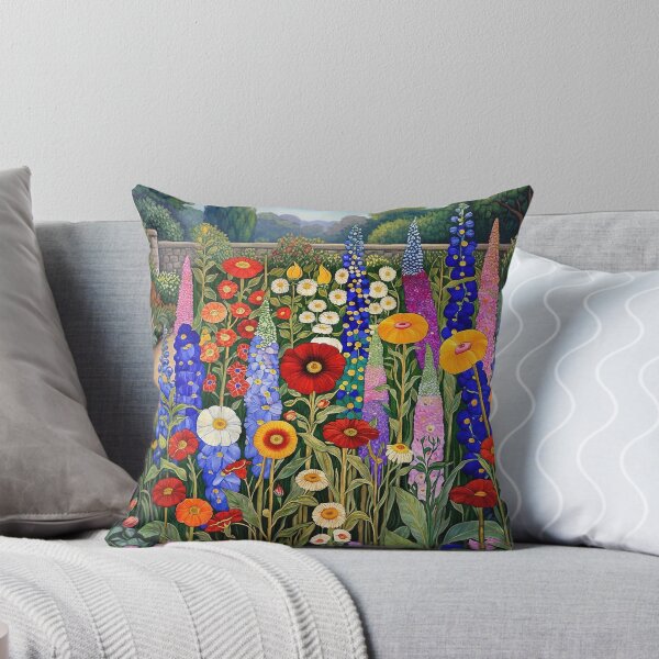 Item preview, Gustav Klimt Flower Garden designed and sold by maniacfitness.