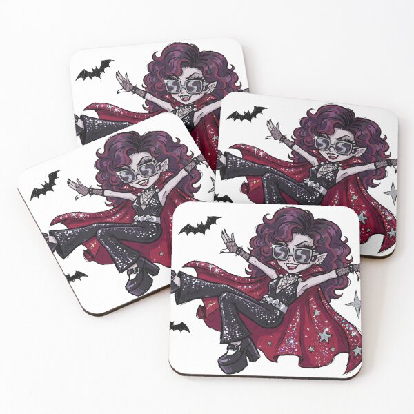 Item preview, Disco Vampire Girl | Glam Goth Retro Halloween designed and sold by RiderSpoon.
