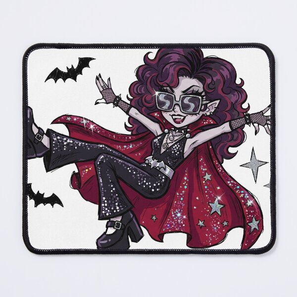 Item preview, Disco Vampire Girl | Glam Goth Retro Halloween designed and sold by RiderSpoon.