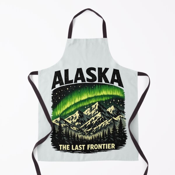 Item preview, Alaska The Last Frontier - Northern Lights Mountain designed and sold by SidTastic .