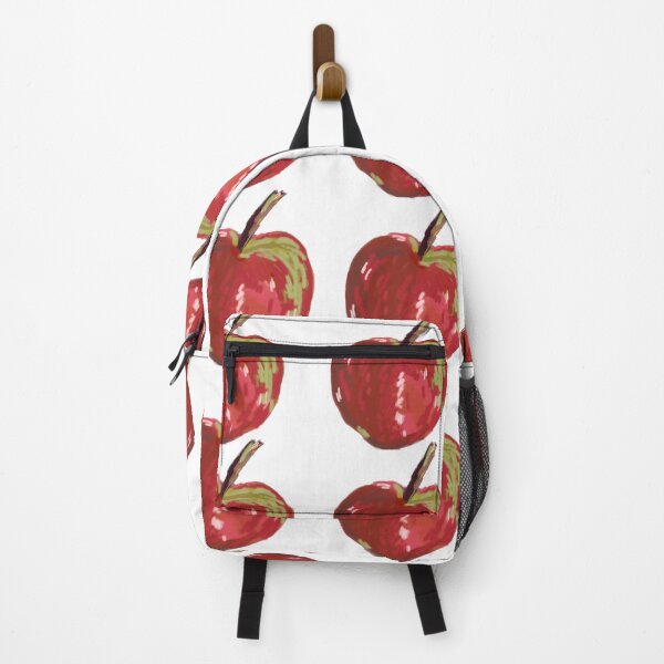 Item preview, Red Apple Harvest – Painterly Fruit Pattern designed and sold by Kazewalk.