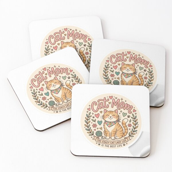 Item preview, Cat Mom Crazy Cat Lady Life Is The Best Life designed and sold by Hafcishop.