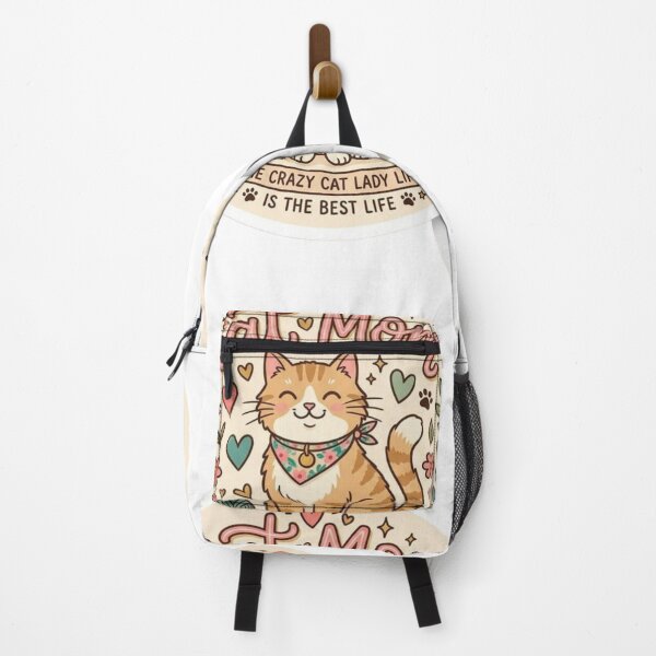 Item preview, Cat Mom Crazy Cat Lady Life Is The Best Life designed and sold by Hafcishop.