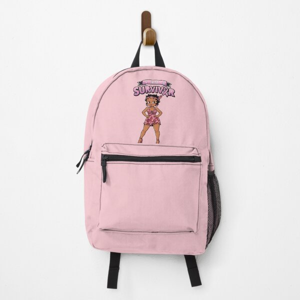 Item preview,  I Am a Survivor | Retro Pink Ribbon Betty Inspired Empowerment Design designed and sold by XenoFinalDawn Shop.