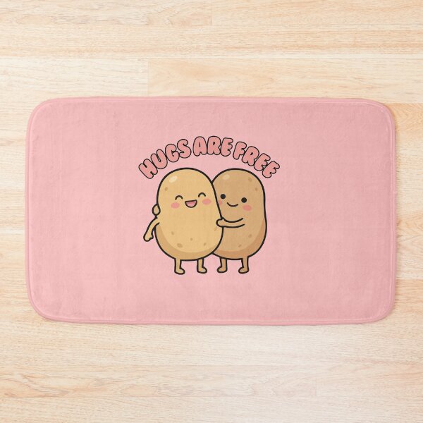 Item preview, Hugs are free, cuddling potatoes designed and sold by BritishDelights.