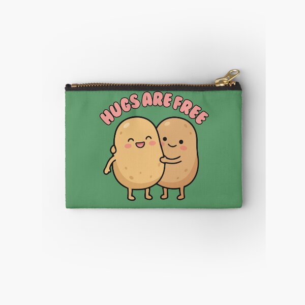 Item preview, Hugs are free, cuddling potatoes designed and sold by BritishDelights.