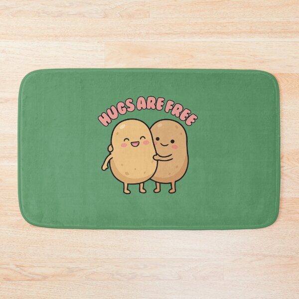 Item preview, Hugs are free, cuddling potatoes designed and sold by BritishDelights.