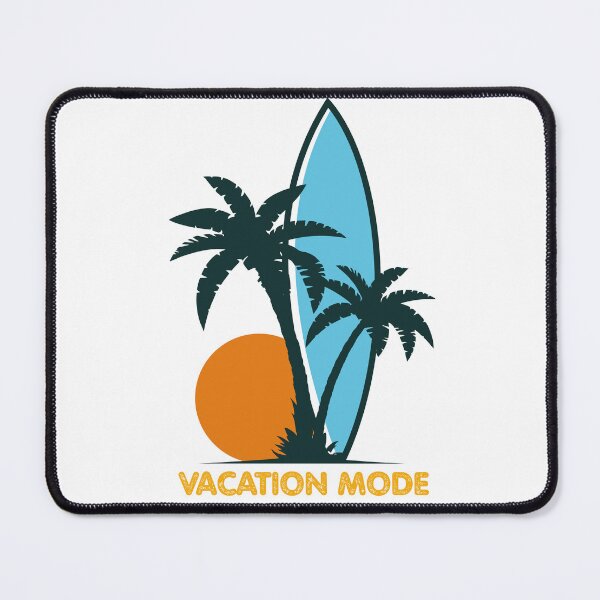 Item preview, Vacation Mode | Retro Beach Surf Palm Summer Design designed and sold by MagySale.