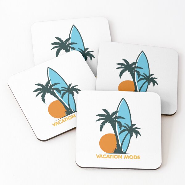 Item preview, Vacation Mode | Retro Beach Surf Palm Summer Design designed and sold by MagySale.