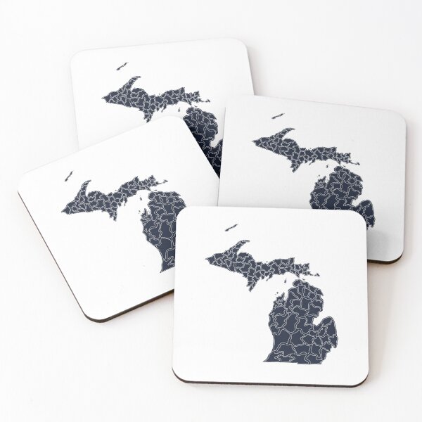 Item preview, Michigan Mitt in Blue designed and sold by Guardian Graphics.