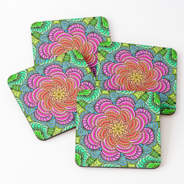 Item preview, Floral Chromatic Vortex designed and sold by MMjs826.