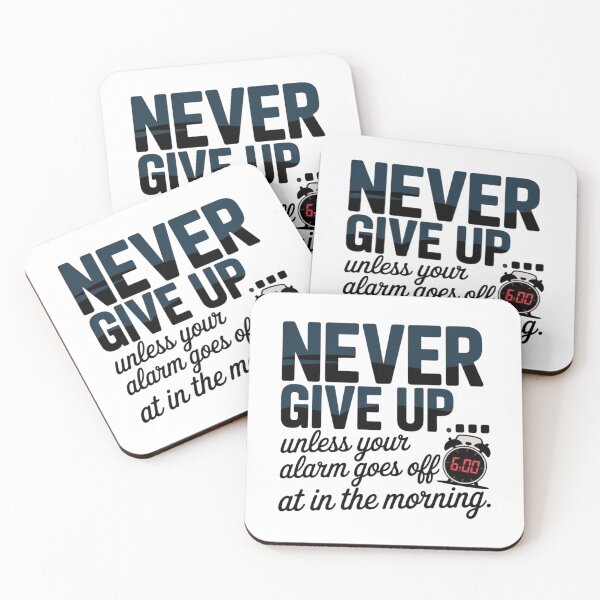 Item preview, NEVER GIVE UP designed and sold by NAMANI-KS.