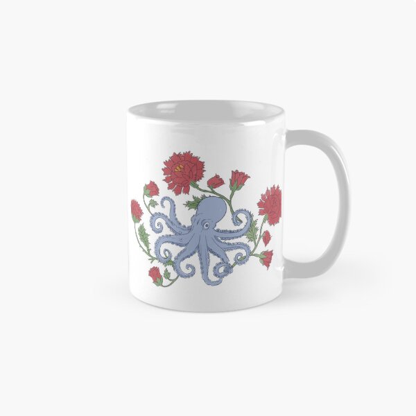 Item preview, Octopus Coral and Carnations Garden  designed and sold by dmitterhofer.
