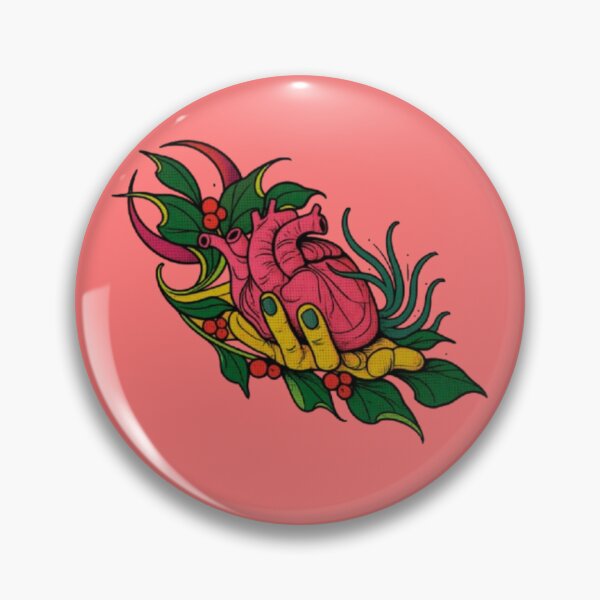 Item preview, The Heart Giver: Bold Botanical Heart Illustration designed and sold by Miheerala.