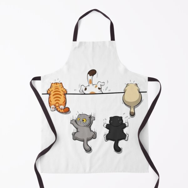 Item preview, Hanging In There Cats | Funny Climbing Kittens Illustration designed and sold by ZairDesign.