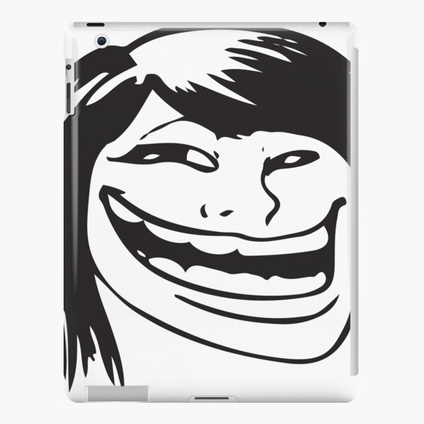 Crazy Troll Face Social Media | iPad Case & Skin