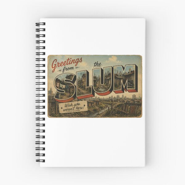 Item preview, Saludos desde el barrio marginal - Postal designed and sold by JJSizzleheimer.