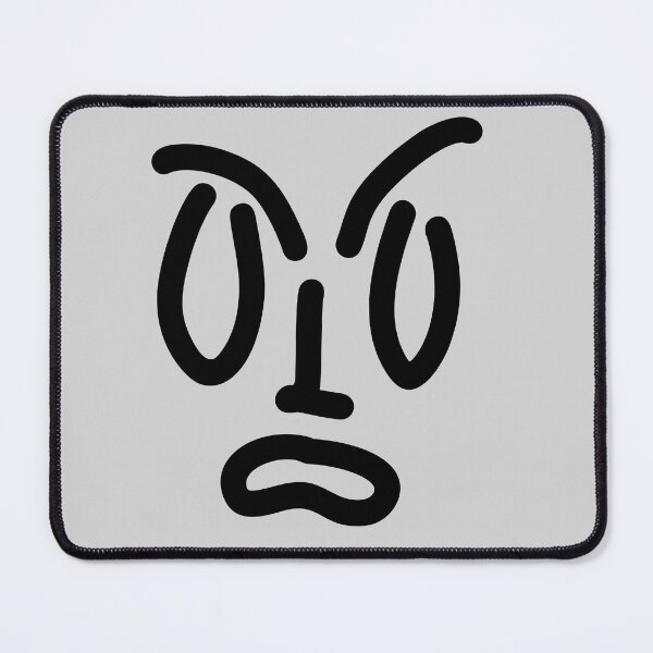 Item preview, Black Minimalist Doodle – Hidden Abstract Face Art designed and sold by felipemaldonadoart.