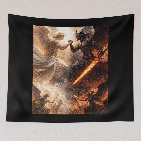 Item preview, Angel Demon ConfrontationEternal Conflict designed and sold by IMOBILYARI.