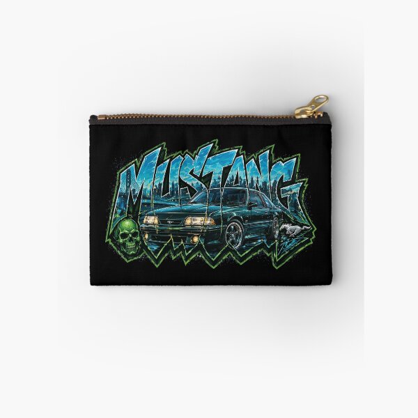 Item preview, Mustang Fox Body Street Art - Green Muscle Car Graffiti Design designed and sold by SasquatchTrail.