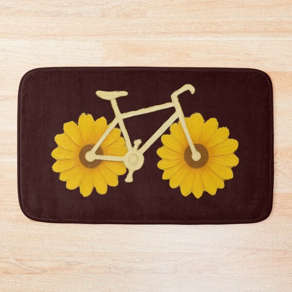Item preview, Sunflower Bicycle – Cute Floral Bike Aesthetic designed and sold by M22--.