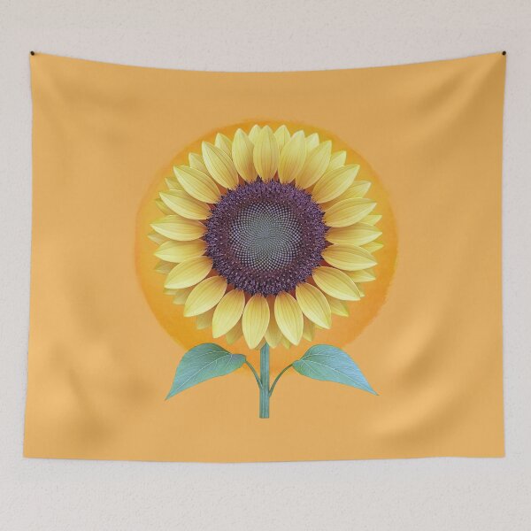 Artikelvorschau, Sunny Sunflower Aesthetic - Yellow Floral Nature Design Sonnenblume. entworfen und verkauft von LunaPrintCo.