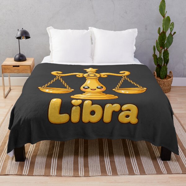 Item preview, LIBRA zodiac sign kawaii style designed and sold by CMYKStudio.
