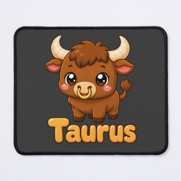 Item preview, TAURUS zodiac sign t-shirt kawaii style designed and sold by CMYKStudio.