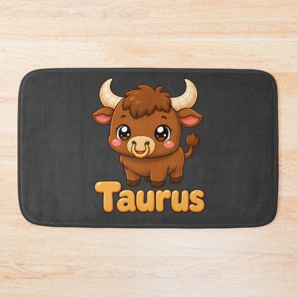 Item preview, TAURUS zodiac sign t-shirt kawaii style designed and sold by CMYKStudio.