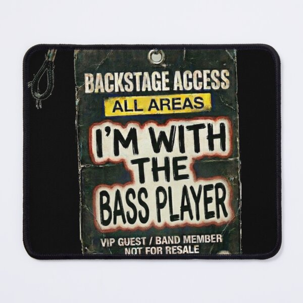 Item preview, I'm With The Bass Player designed and sold by Amarga Idea.