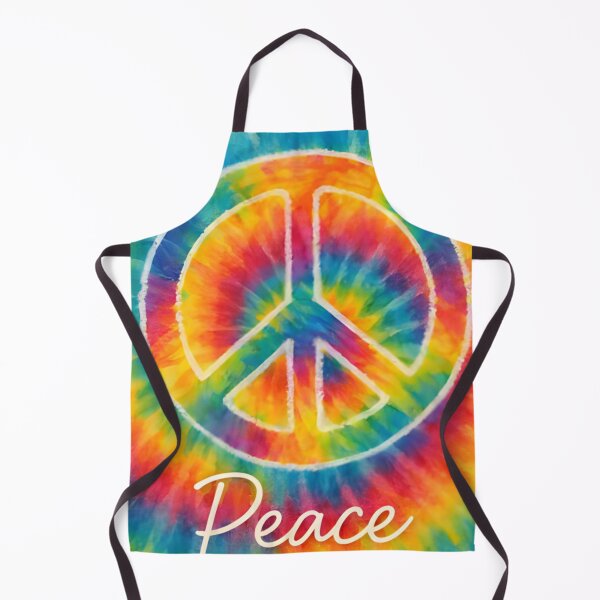 Item preview, Peace, Love and Tie-Dye designed and sold by TinCatOutPost.