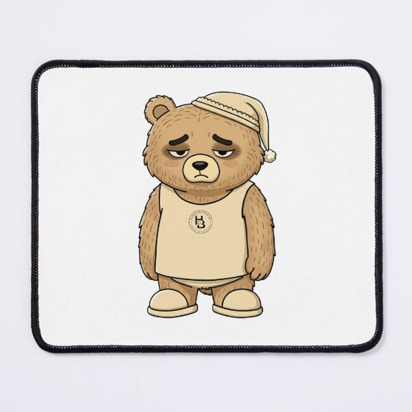 Item preview, Insomniac Bear designed and sold by Human Buffering™.