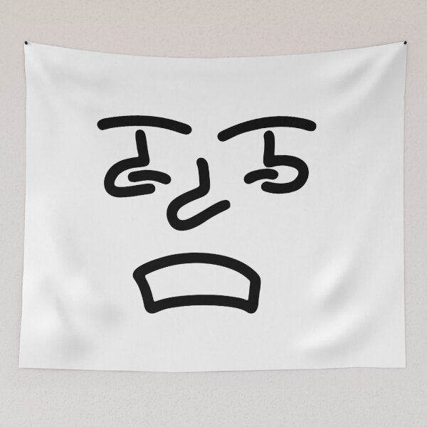 Item preview, Stealth Doodle Art – Dark Minimal Abstract Face Design designed and sold by felipemaldonadoart.