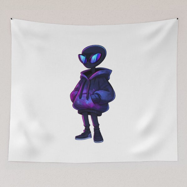 Item preview, Cosmic Alien Vibes designed and sold by Retro Whimsy.