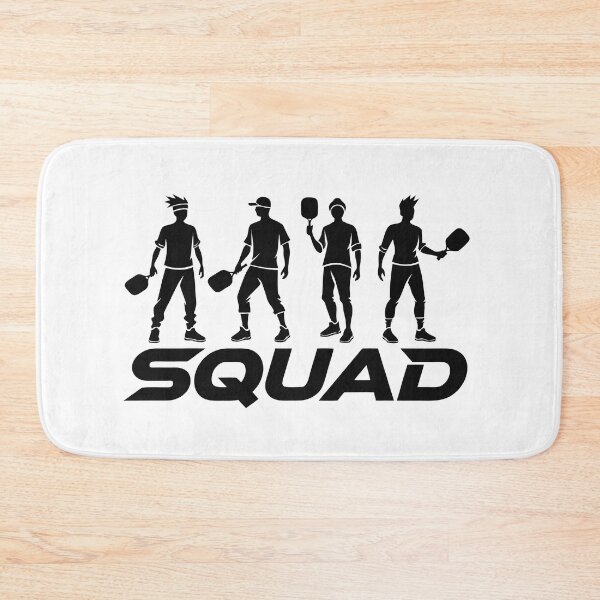 Item preview, Pickleball Squad Team Players Silhouette Group Sticker designed and sold by CutRootCo.